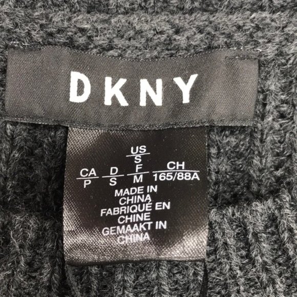 DKNY Faux Fur Hem Sweater - Picture 4 of 8